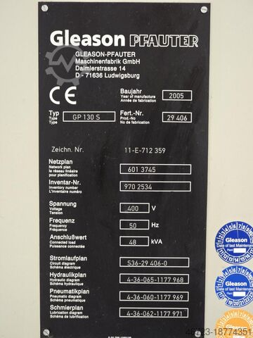 CNC Wälzstoßmaschine Pfauter GP 130 S