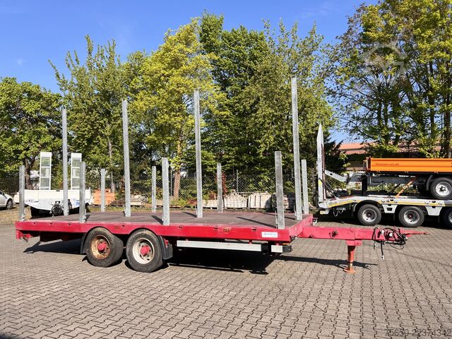 Anhänger mit offener Pritsche Auwaerter X-LTL110  Tandempritsche, ausziehbar