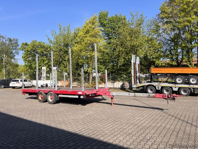 Anhänger mit offener Pritsche Auwaerter X-LTL110  Tandempritsche, ausziehbar