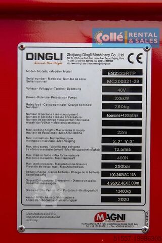 Scherenhebebühne Magni ES 2223 RTP | 2022