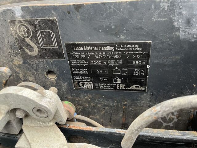 Niederhubwagen Linde T20SP