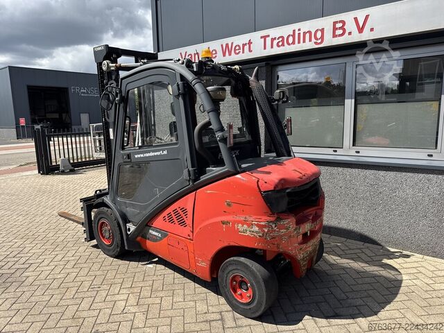 Linde H35D-02 Duplo 365 Sideshift / Fork Positioner VW Diesel 2019 LINDE H35D-02 Duplo 365 Sideshift / Vorkversteller VW Diesel 2019