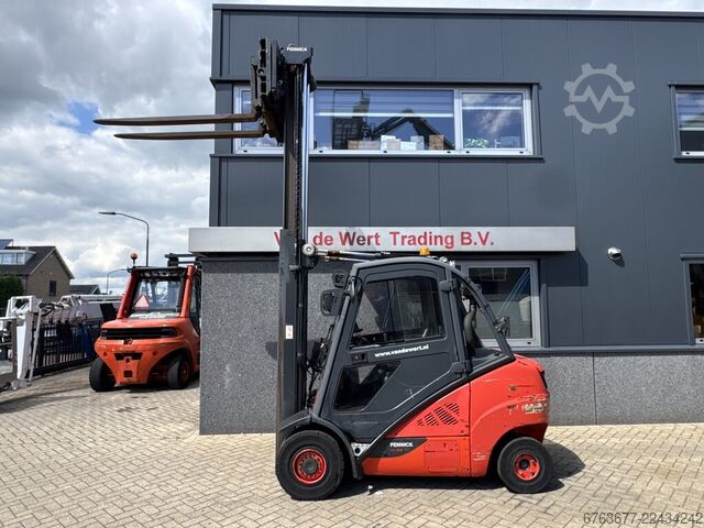 Linde H35D-02 Duplo 365 Sideshift / Fork Positioner VW Diesel 2019 LINDE H35D-02 Duplo 365 Sideshift / Vorkversteller VW Diesel 2019