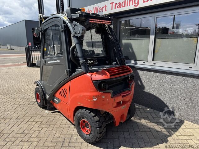 Linde H20D-02/600 Duplo 345 Sideshift / Fork positioner / Air conditioning 2018 VW Diesel 6240 hours LINDE H20D-02/600 Duplo 345 Sideshift /  Vorkversteller / Airco 2018 VW Diesel 6240uur