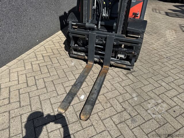 Linde H20D-02/600 Duplo 345 Sideshift / Fork positioner / Air conditioning 2018 VW Diesel 6240 hours LINDE H20D-02/600 Duplo 345 Sideshift /  Vorkversteller / Airco 2018 VW Diesel 6240uur