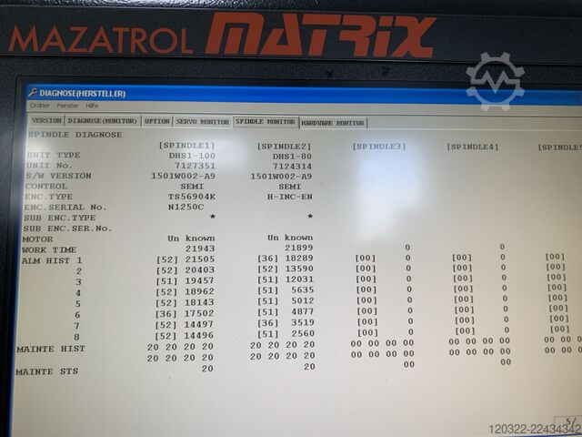 CNC turning and milling center Mazak Integrex 100-IV