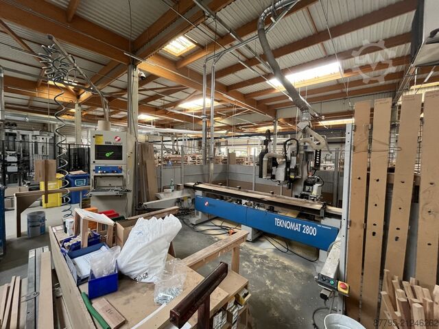 Bearbeitungszentrum mit Durchlauf MASTERWOOD TECHNOMAT 2800
