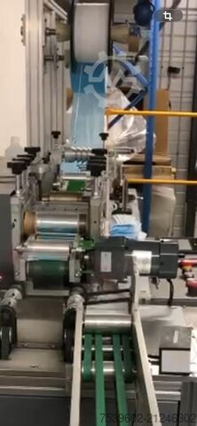 Maschine zur Herstellung von medizinischen Masken BCAMCNC AUTOMATIC FACE MASK MACHNIE 1+2