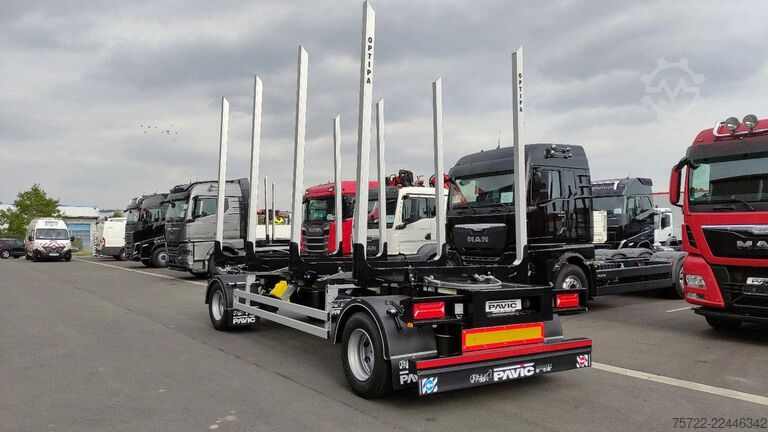 Timber transporter PAVIC HTA 20 66Z 19,5" NIEDRIG !!! SONDERPREIS !!!