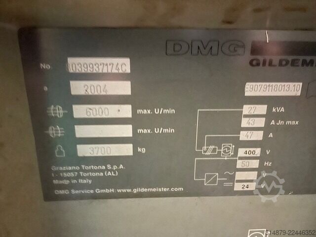 CNC turning and milling center DMG CTX 320