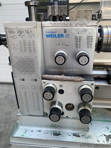 Parallele Drehmaschine WEILER Praktikant 160 B