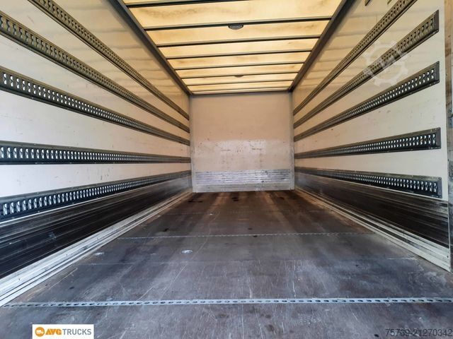 LKW mit Kofferaufbau MERCEDES-BENZ 1624 L Koffer 7,30 m mit Tür + LBW 2t