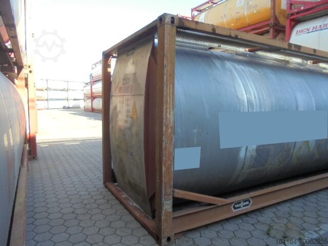 Tankcontainer Van Hool 26.000 Liter V4A  Schwallwände  ADR 4/28