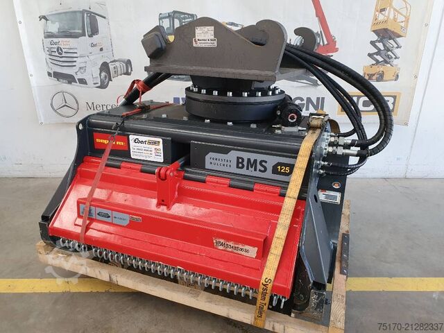 Häcksler Seppi M. BMS 125 Forstmulcher / Drehmotor / DEMO / 2024