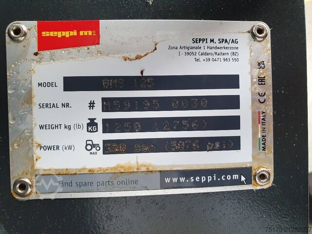 Häcksler Seppi M. BMS 125 Forstmulcher / Drehmotor / DEMO / 2024