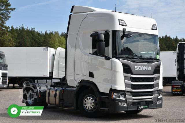 Standard tractor unit SCANIA R450 CR20H Retarder ACC ADAS Package