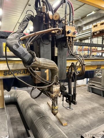 Plasma cutting machine ESAB Suprarex SXE-P 3500