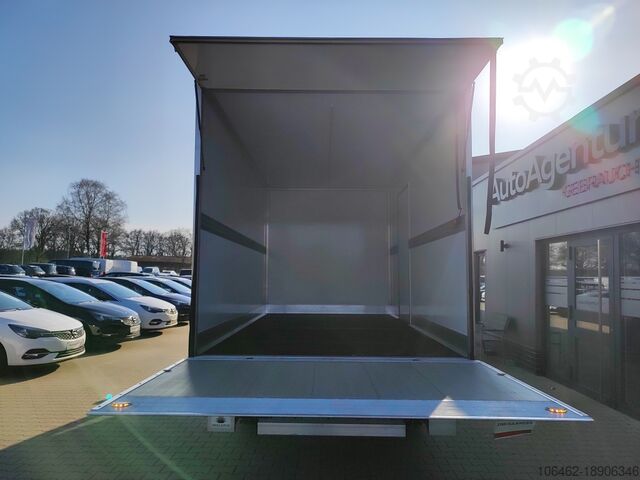 Box van MAN TGE  Koffer LBW 750kg+NAVI+GRA+KLIMA