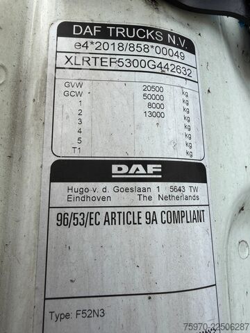 Standard-SZM DAF XG 480 ALCOA  STANDKLIMA  ACC  FULL-SPOILER  2x...