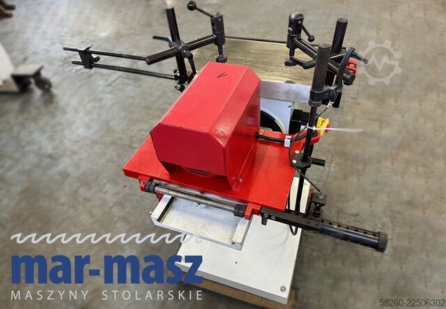 Horizontal drilling machine with adjustment by mechanism. WINTER LBM 200
