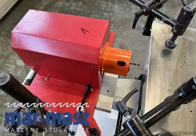 Horizontal drilling machine with adjustment by mechanism. WINTER LBM 200