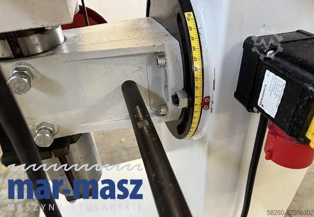 Horizontal drilling machine with adjustment by mechanism. WINTER LBM 200