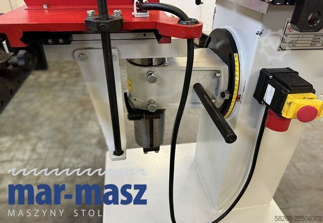 Horizontal drilling machine with adjustment by mechanism. WINTER LBM 200