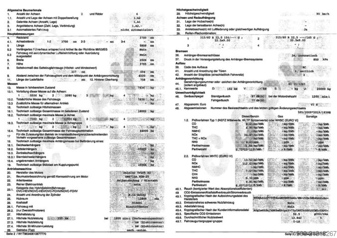 Standard SZM Mercedes-Benz 963-4-A - Actros 1848 L LS BigSpace mit