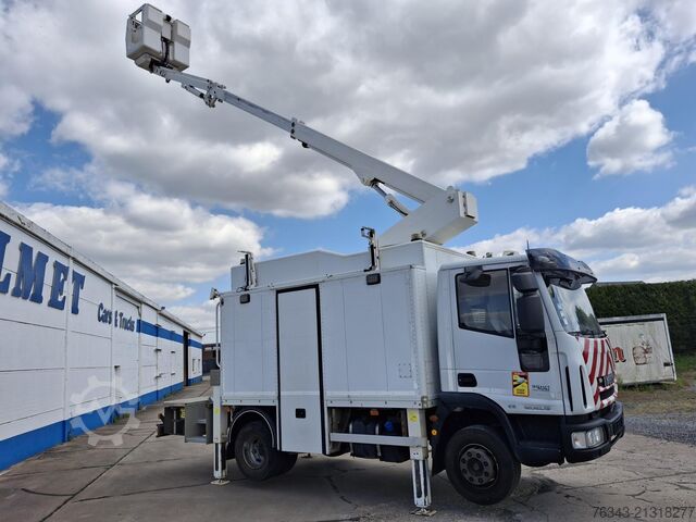 Aerial platform truck IVECO EUROCARGO ML 120EL19 - E6 - NACELLE 15 M