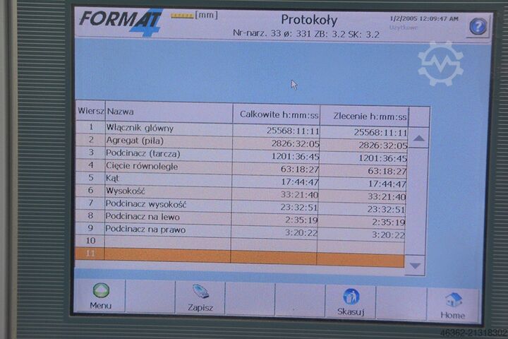 Panel saw FORMAT 4 KAPPA Felder FORMAT 4 KAPPA 550