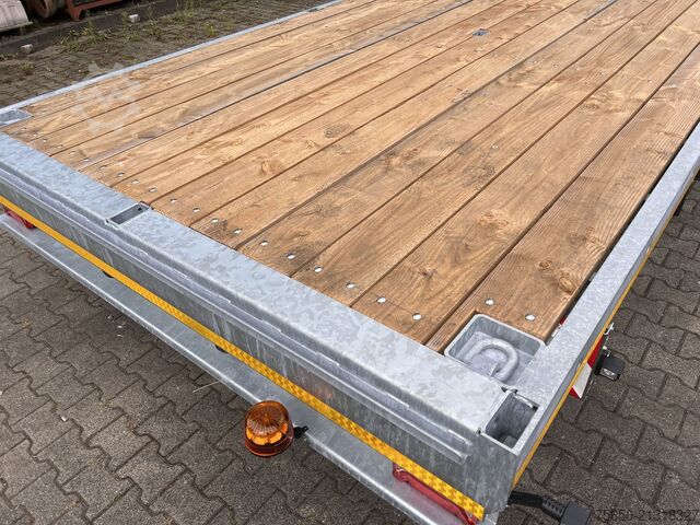 Open trailer Möslein THT 11 G Ausziehbar  11,9 t Tandemanhänger- Tieflader, ausziehbar