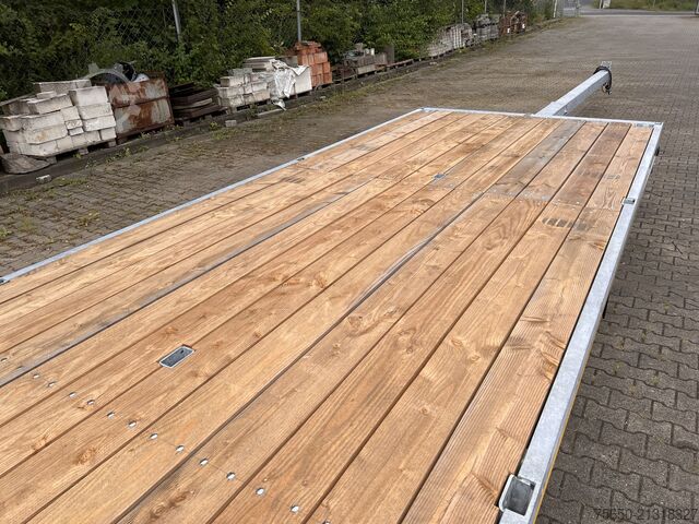 Open trailer Möslein THT 11 G Ausziehbar  11,9 t Tandemanhänger- Tieflader, ausziehbar