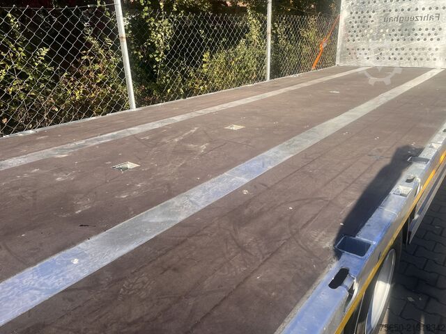 Open trailer Möslein T 3 Plato 10,5 m  3 Achs Jumbo- Plato- Anhänger 10,50 m, Mega