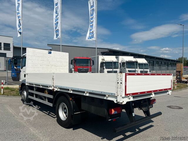 LKW mit Pritsche (offen) MAN TGM 15.250/Pritsche6,10m/NL 9,4to/Nur 66 tkm,Top
