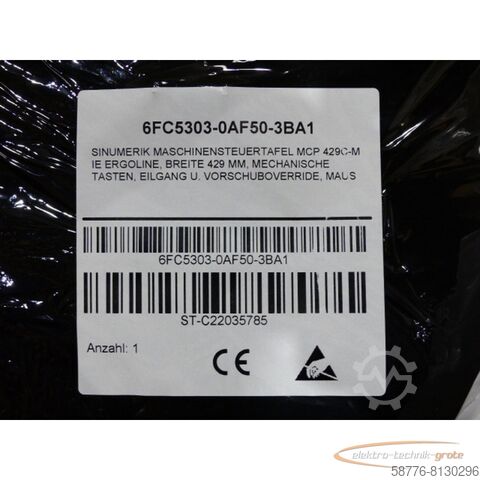 Component Siemens 6FC5303-0AF50-3BA1 generalüberholt mit 12 Monaten Gewährleistung