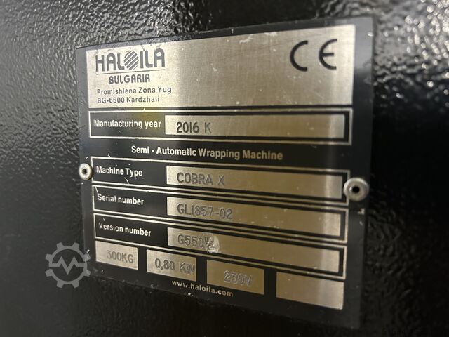 Pallet wrapper Haloila CobraX