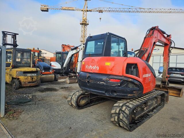 Mini excavator KUBOTA KX 080 -4