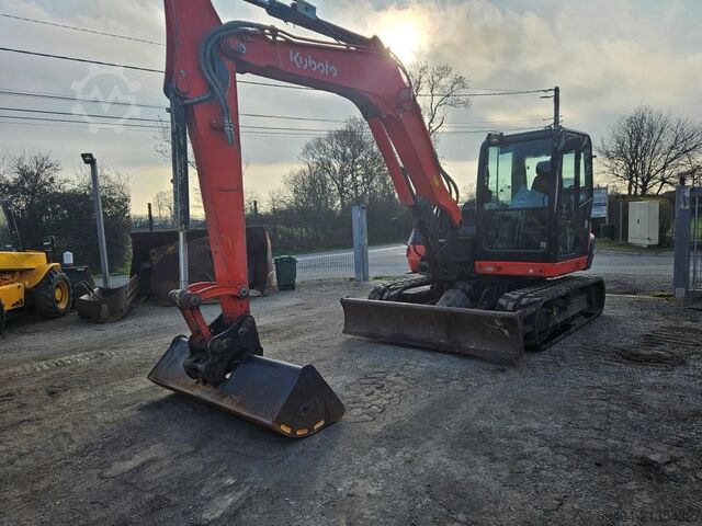 Mini excavator KUBOTA KX 080 -4