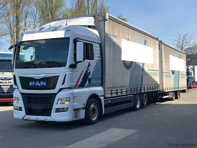 Jumbo truck MAN TGX 26.440 Jumbozug 3+2 Durchlade Hubdach ACC