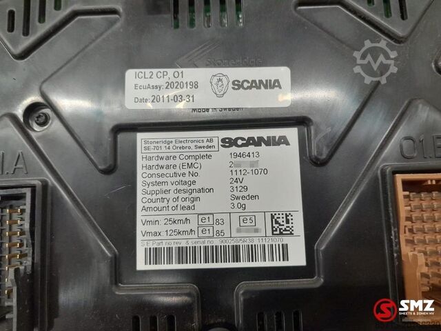 Engine management Scania Occ instrumentenpaneel Scania