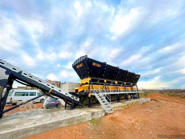 Concrete mixing plant / concrete plant FABO Concrete Batching Plant 110 M3/H Compact Concrete Batching Plant