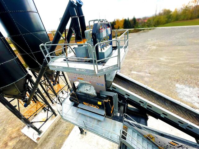 Concrete mixing plant / concrete plant FABO Concrete Batching Plant 110 M3/H Compact Concrete Batching Plant