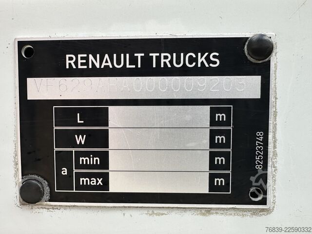 Tanker truck Renault Premium 270.19 4 comp