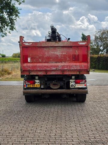 Tipper with crane Scania G 400 B 8X4*4 TRIPLE!! KRAAN/KIPPER!!  NL TRUCK!