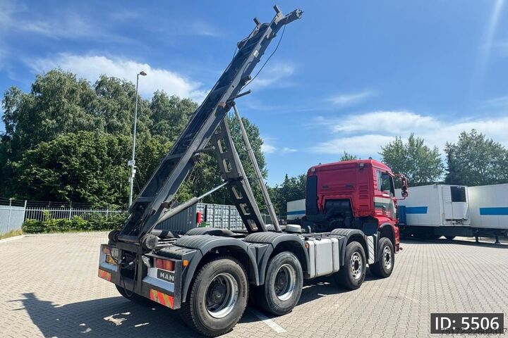 Containertransport MAN TGA 37.480 Day Cab, Euro 3, NCH System / 8x4 / ...