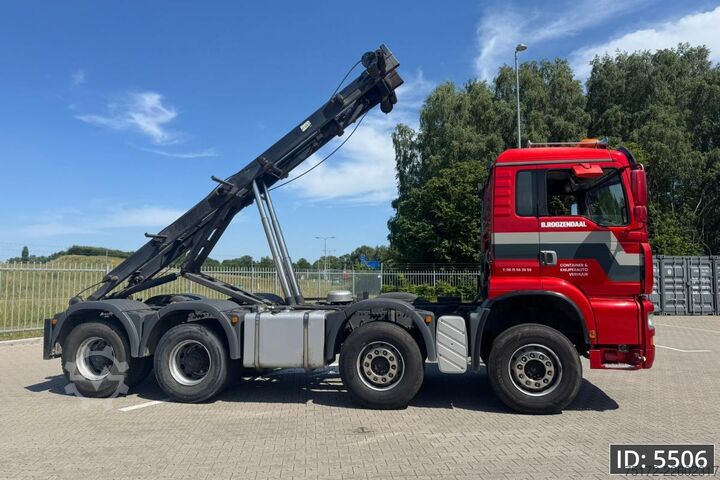 Containertransport MAN TGA 37.480 Day Cab, Euro 3, NCH System / 8x4 / ...