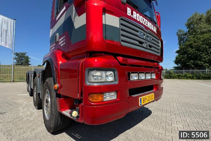 Containertransport MAN TGA 37.480 Day Cab, Euro 3, NCH System / 8x4 / ...