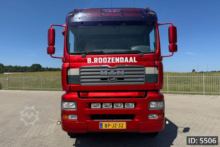 Containertransport MAN TGA 37.480 Day Cab, Euro 3, NCH System / 8x4 / ...