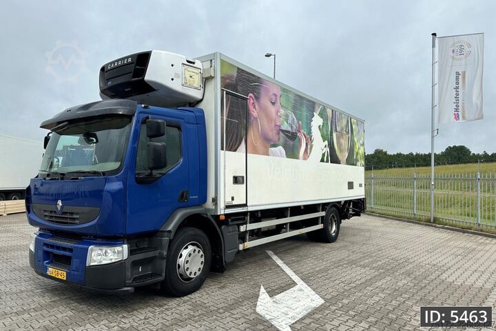 Kühl-/Tiefkühltransport Renault Premium 270 Day Cab, Euro 5, Carrier / side doo...