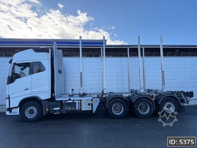 Holztransporter Volvo FH16 750 Globetrotter XL, Euro 6, 8x4 / Hydraul...